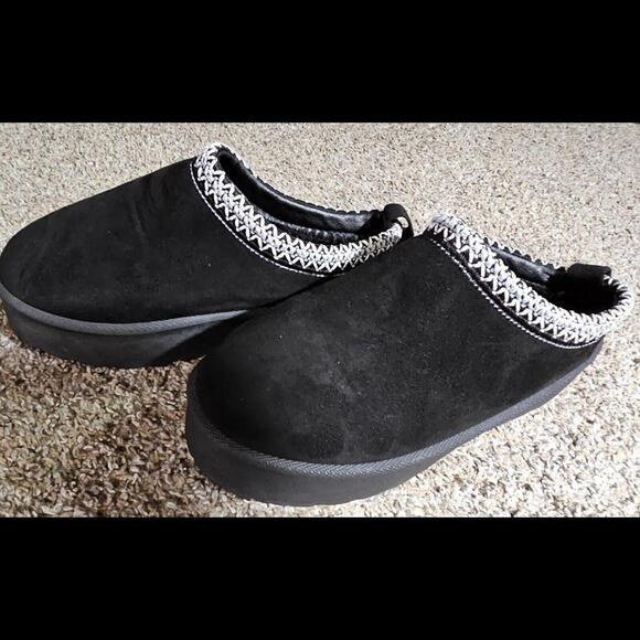 SHELN EUR40 black clog Platform slides - Picture 4 of 8